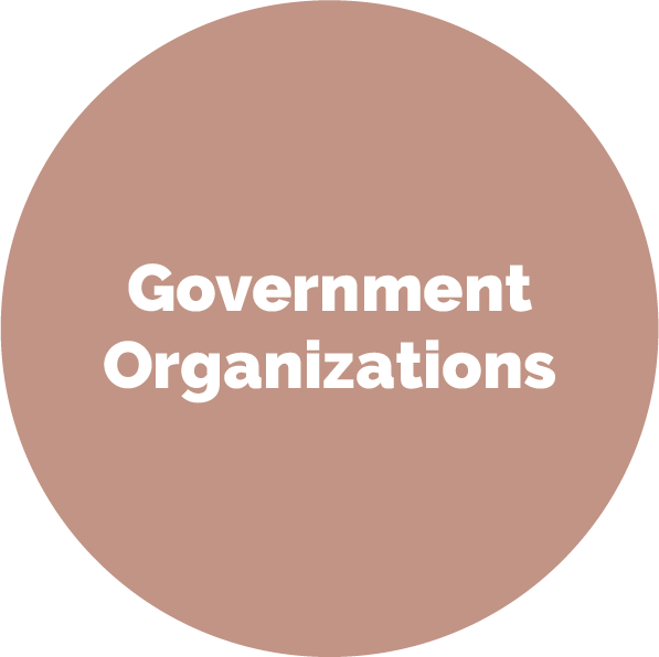 Government Organizations circle