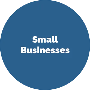 Small Businesses circle