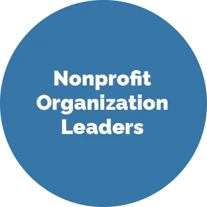 Nonprofit Organization Leaders circle